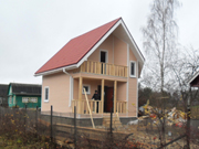 Фотография этапов строительства дома "Протей" 66м2